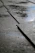A close-up photo showing a sparkling clean concrete driveway after pressure washing under bright daylight.