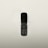 A black flip phone with a compact design is open, displaying its keypad and screen. The phone has a circular navigation button and standard numerical keys. Set against a plain white background.