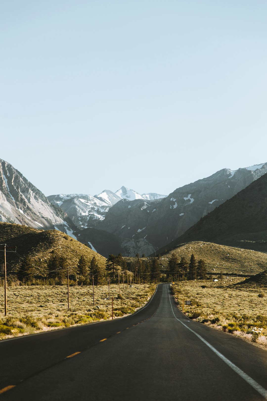 landscape photography of mountain ranges