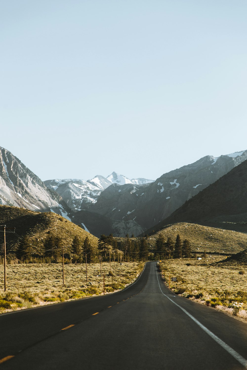 landscape photography of mountain ranges