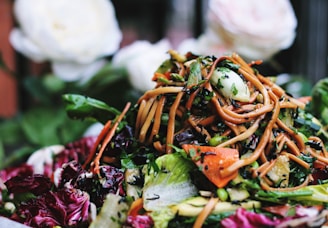 vegetable salad asian style