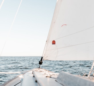 person sailing on ocean