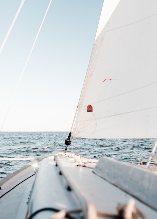 person sailing on ocean