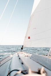 person sailing on ocean