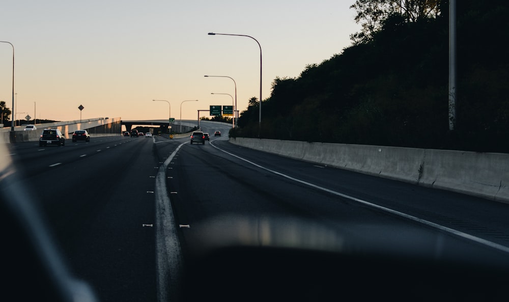 white van on road during daytime