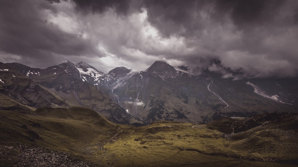 landscape photography of mountain