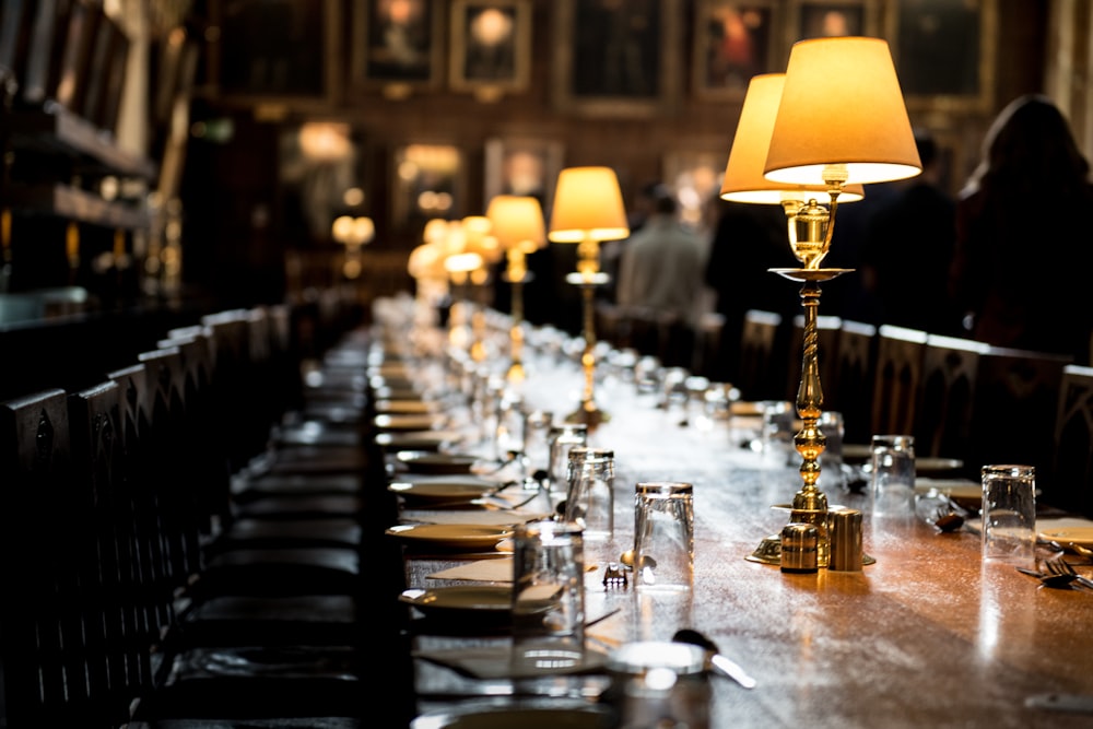 highball glasses on brown wooden table