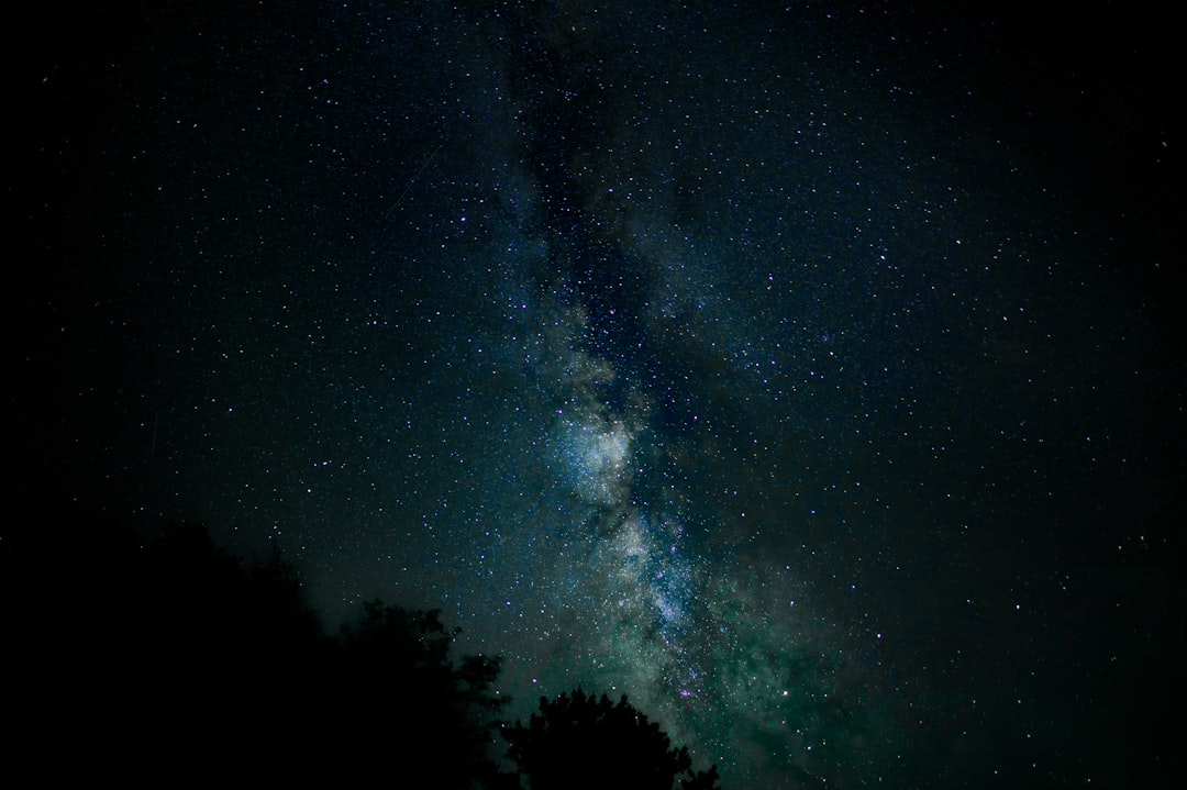 milky way sky,