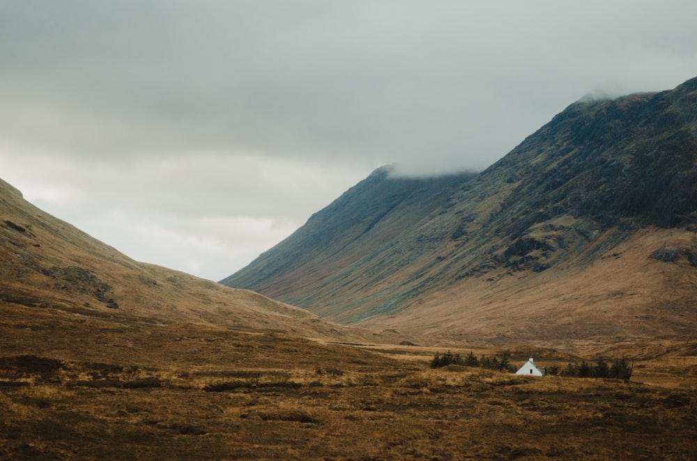 landscape photography of mountain