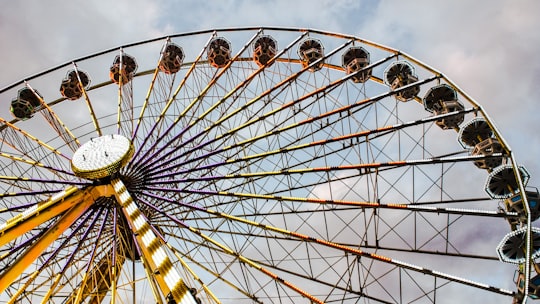 ferris wheel photography in Tuileries Garden France