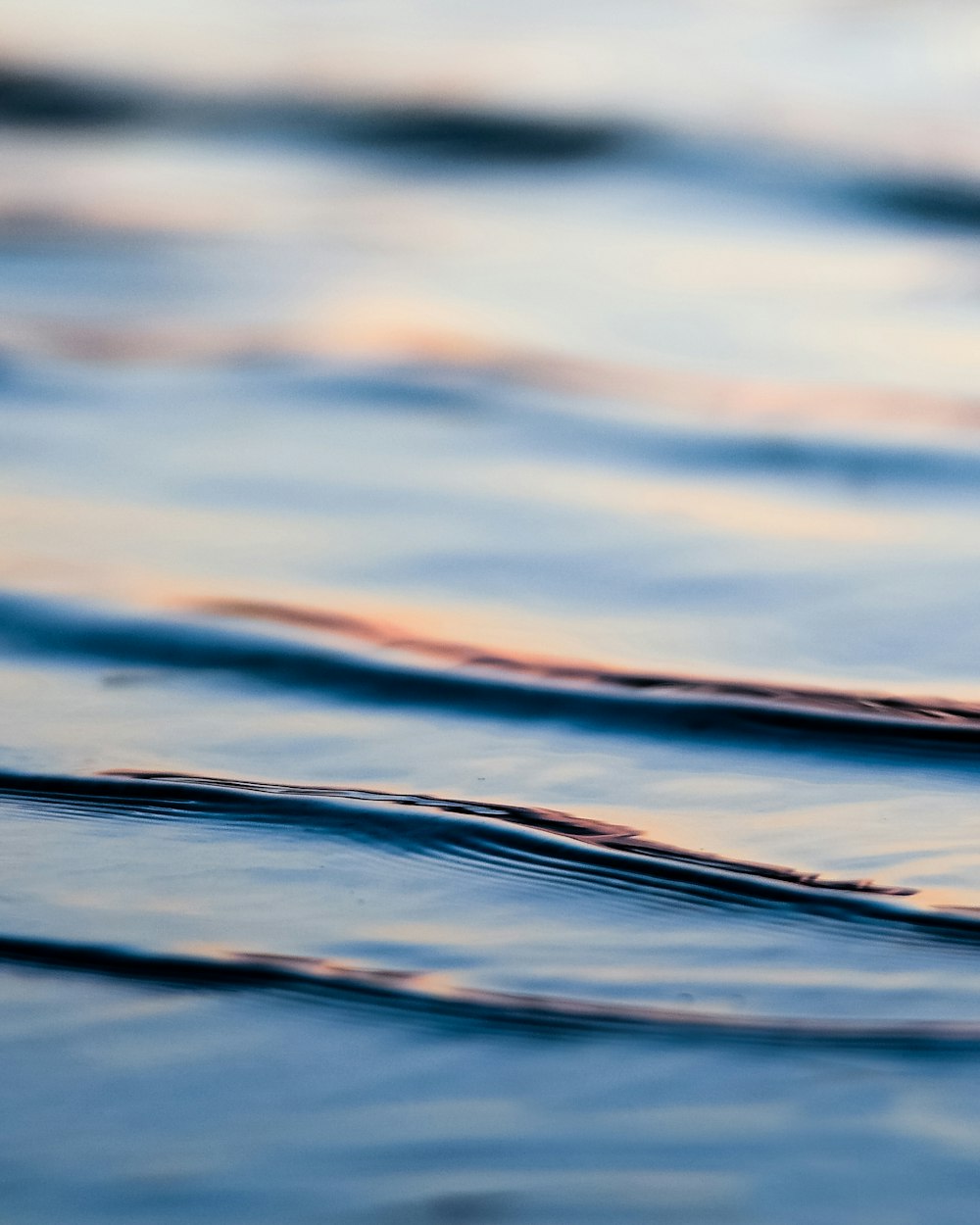 Fotografía con lente de desplazamiento de inclinación del cuerpo de agua