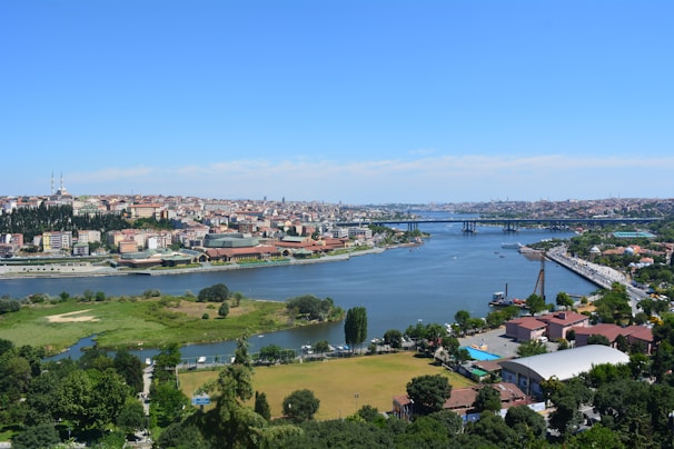 A scenic view of Khartoum's skyline reflecting in the Nile River.