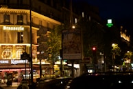 Night view of Lille’s European crossroads, highlighting the strategic location of Groupe Audier.