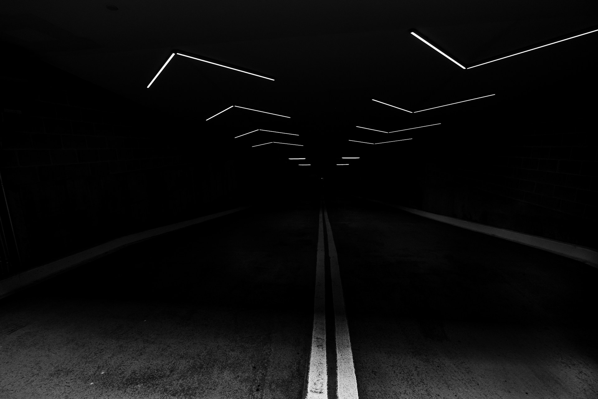 gray concrete top road