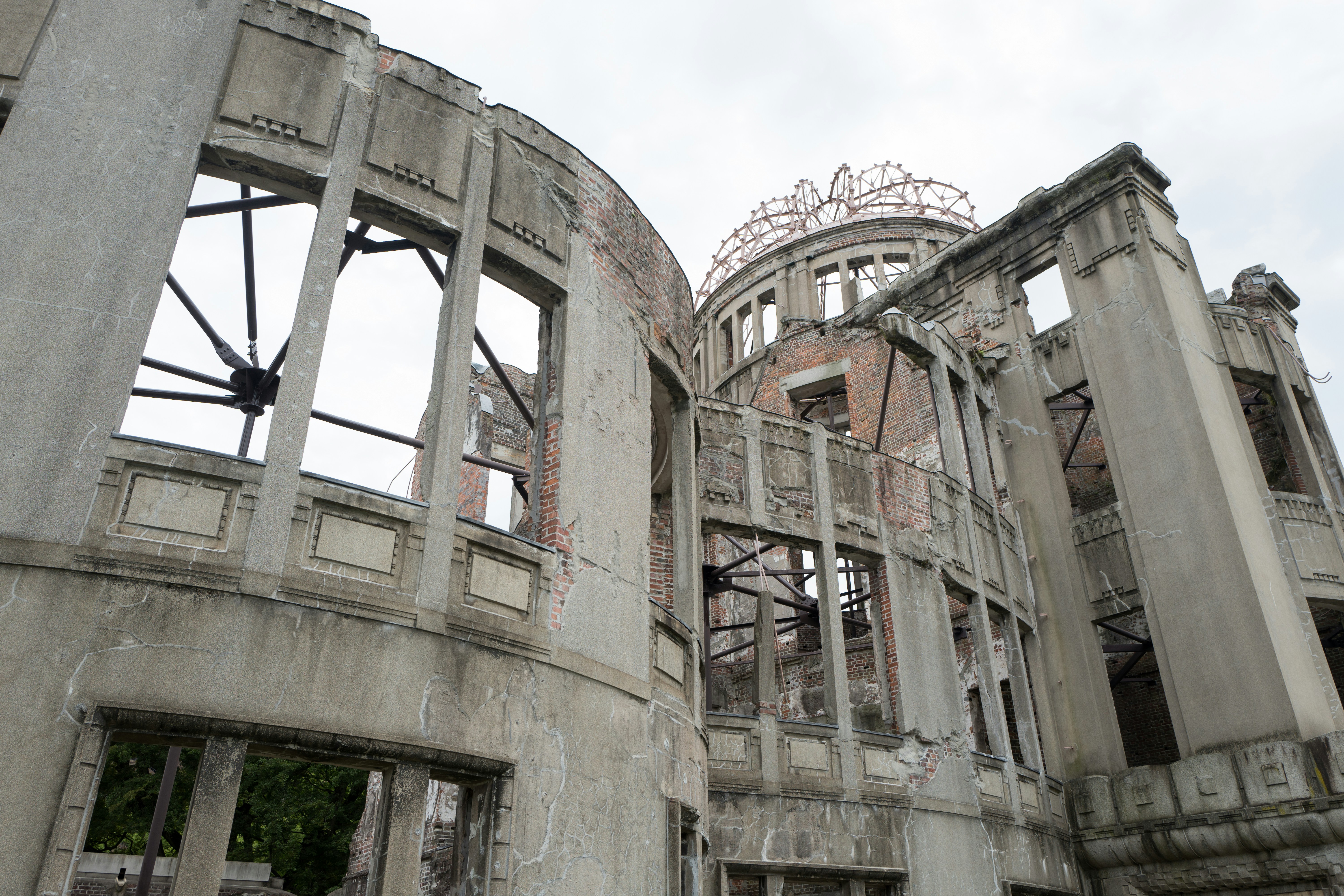 low-angle photography of concrete building