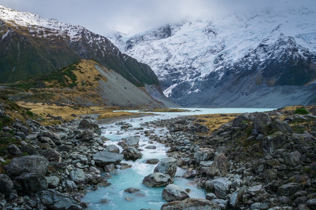 Glacial landform photo spot Hooker Lake Mount Cook