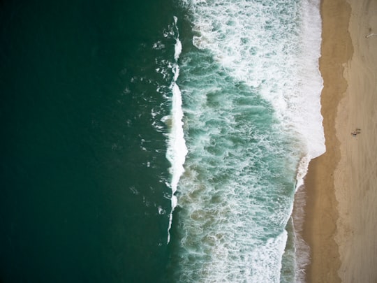 aerial photo of beach seashore in South Redondo United States