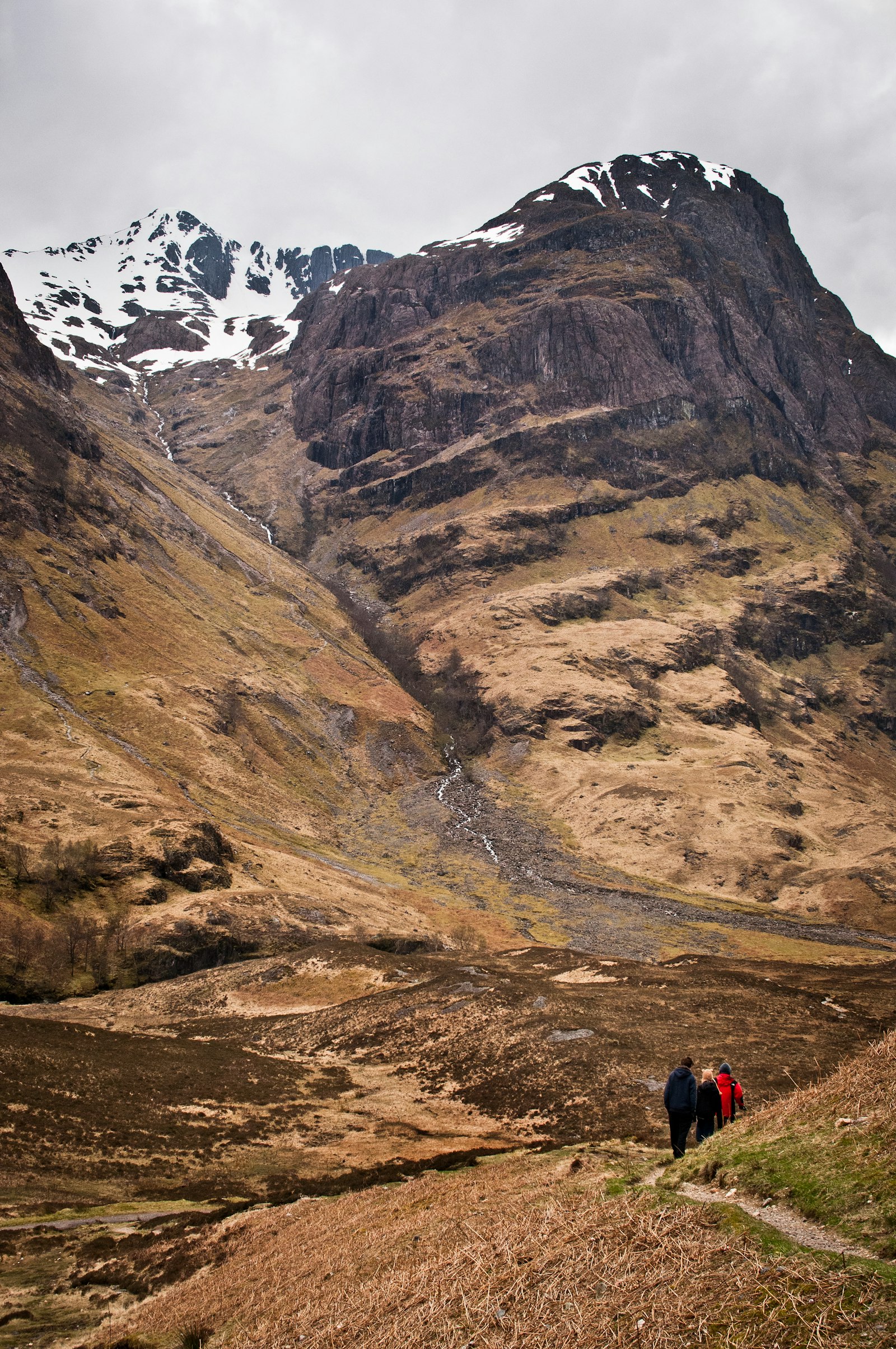 Sigma 30mm F1.4 EX DC HSM sample photo. People walking on mountain photography