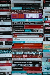 assorted-titled book lot