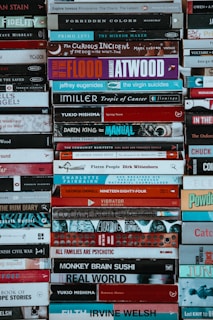 assorted-titled book lot