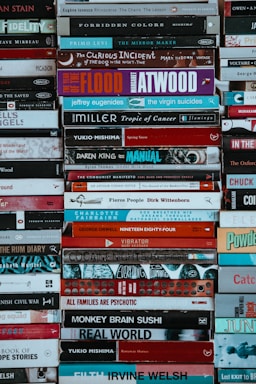 assorted-titled book lot