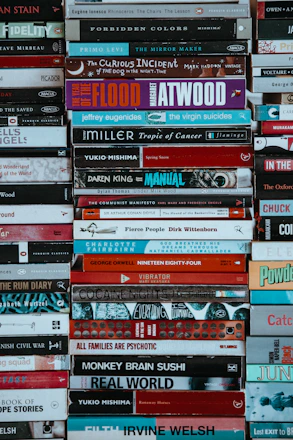 assorted-titled book lot