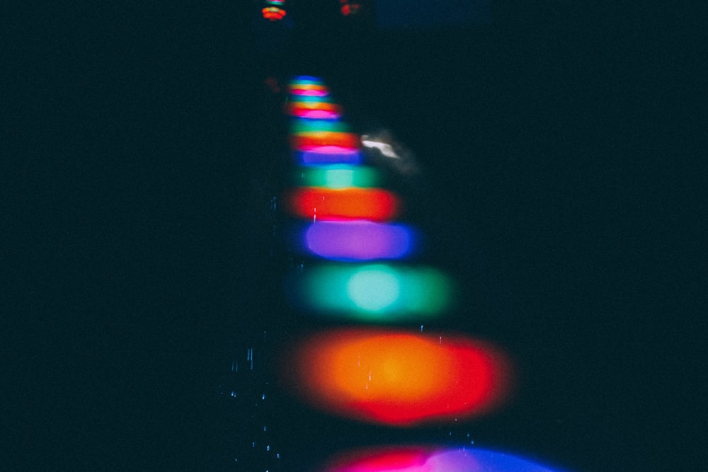 assorted-color lights lined up digital wallpaper