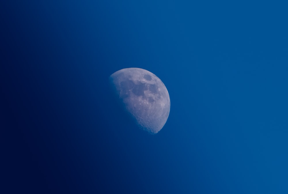 photo of half-moon