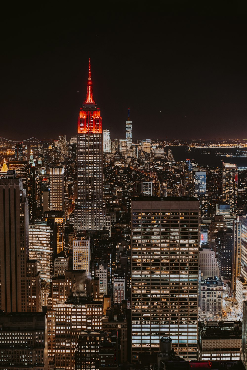 fotografía aérea de Manhattan, Nueva York