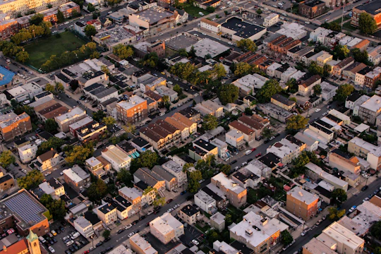 View of Vila Nhocuné neighborhood showing residential buildings and community spaces