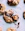 close-up photo of baked cookies