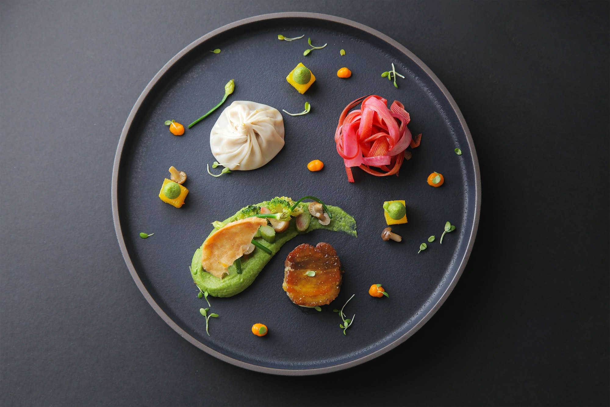 ‘Spring Dumpling’ by the French chef Laura Le Sort