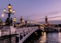 bridge during night time