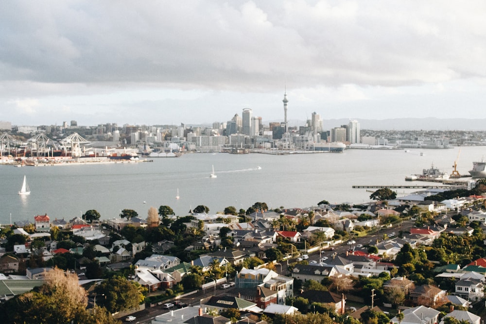 aerial photo of cityscape