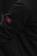 Close-up of a minimalist t-shirt with an embedded NFC chip glowing softly.