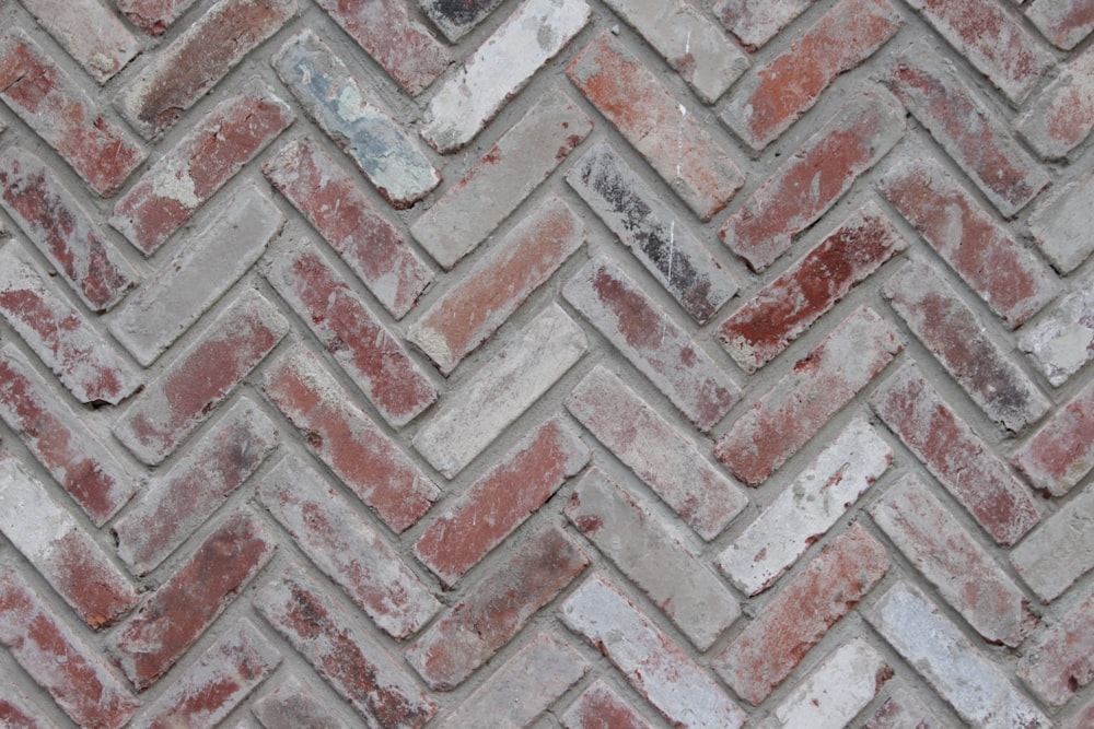 brown and gray concrete brick wall