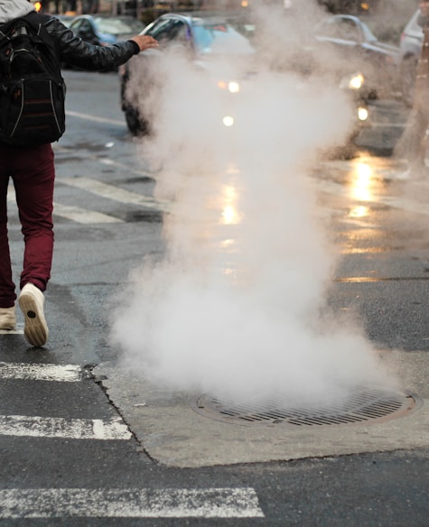 smoke in manhole