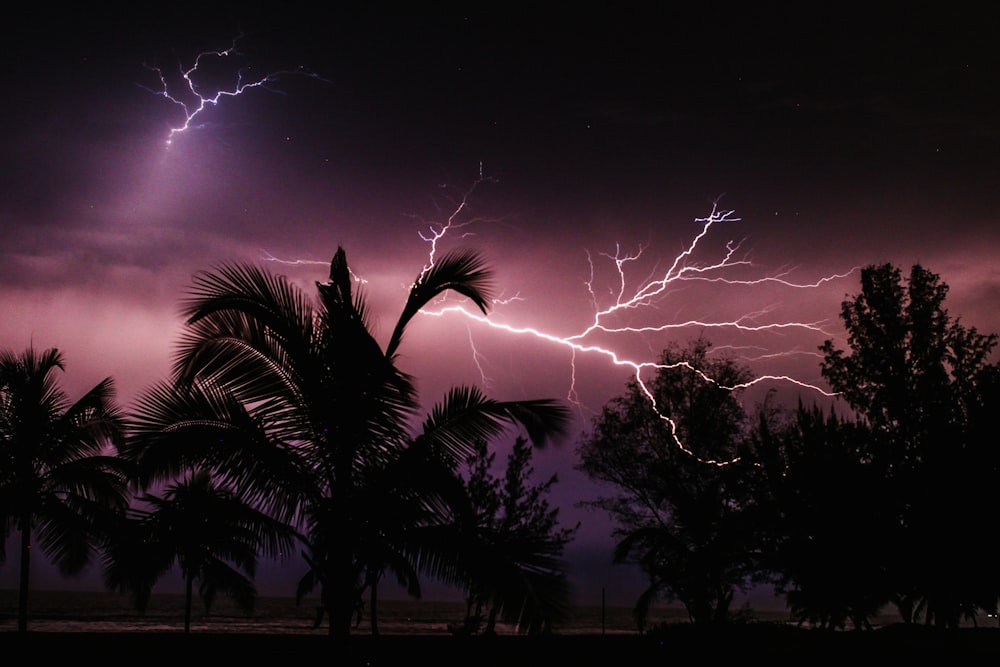 Fotografía time-lapse de Thunderbolt