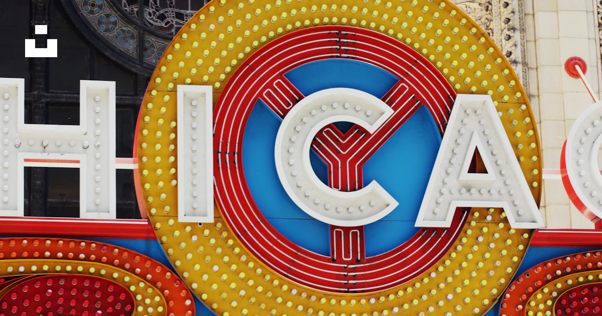 Hicago Sign Chicago lighted signage closeup photo photo – Free Chicago Image on ...