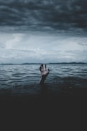 a person drowns underwater