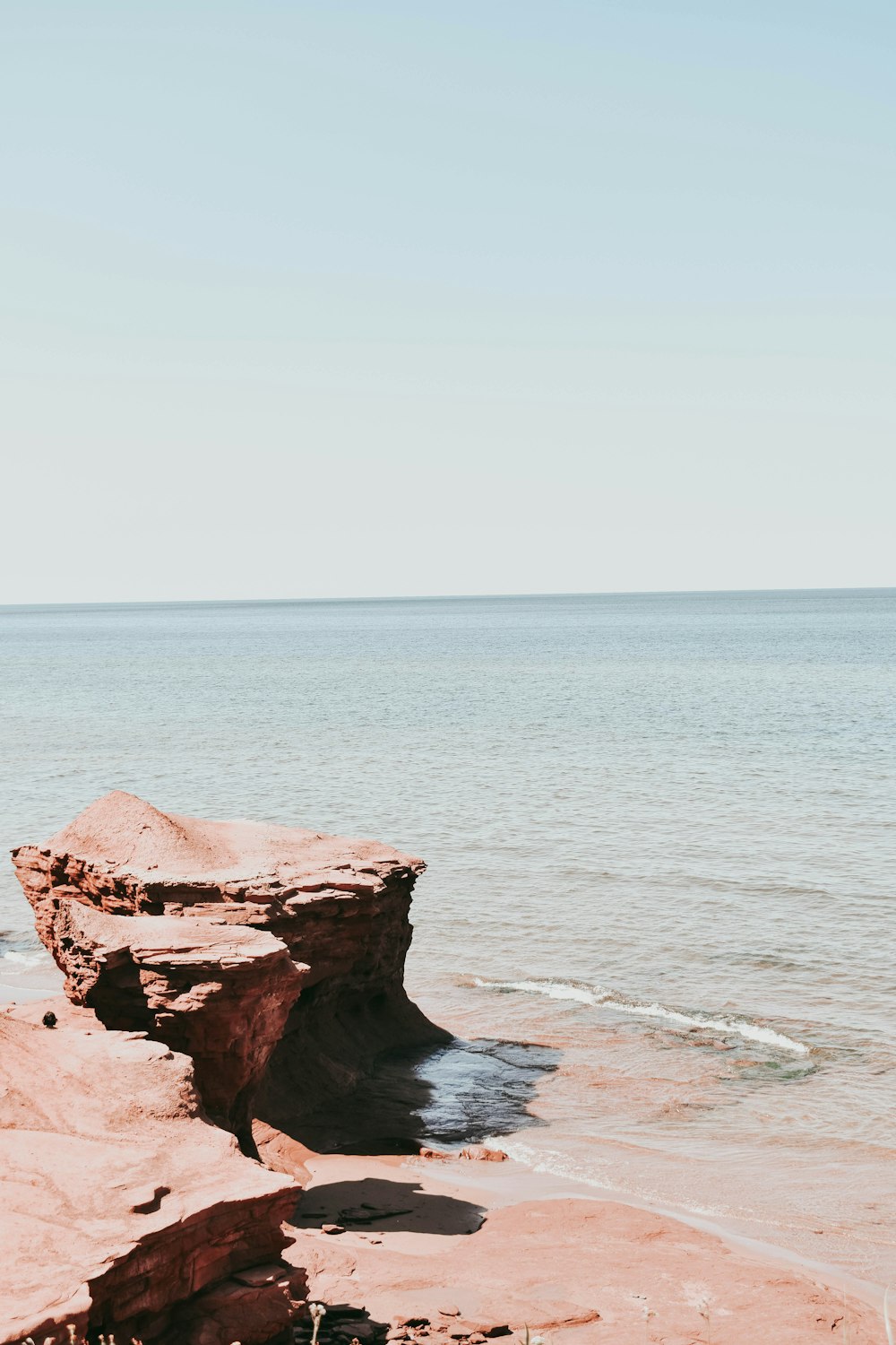 stone near in the sea