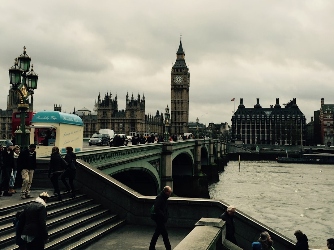 Westminster Bridge - From South Bank Lion, United Kingdom