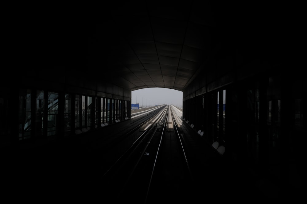 Fotografía del metro subterráneo