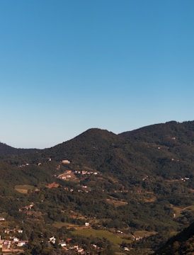 A scenic plot of land with clear skies, perfect for building.