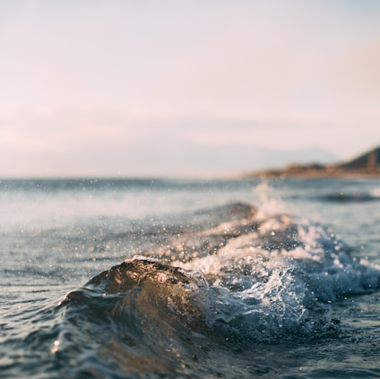 ocean wave at beach