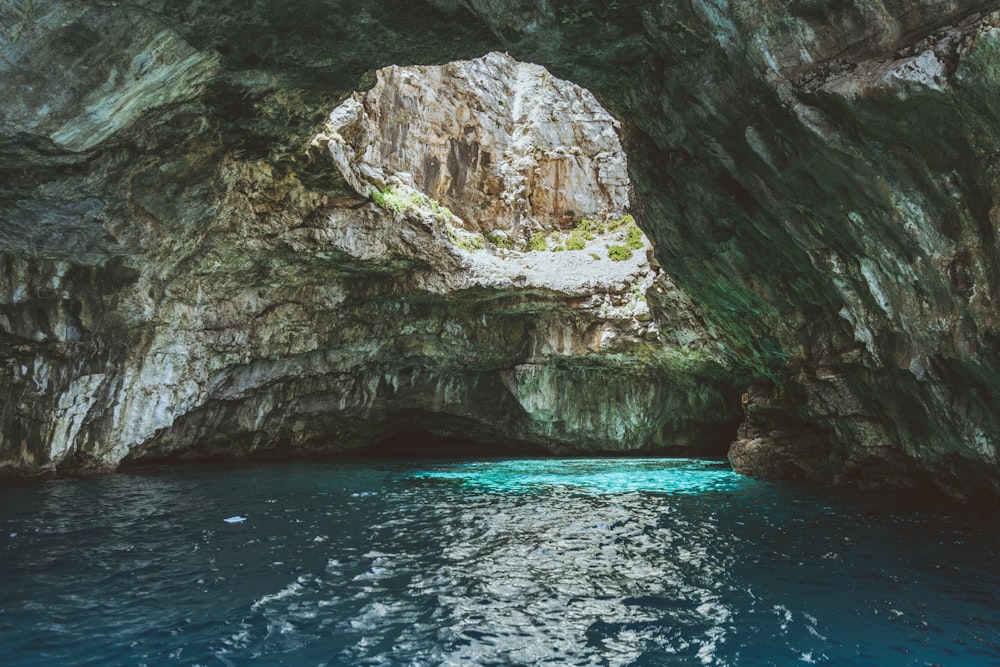 underwater cave