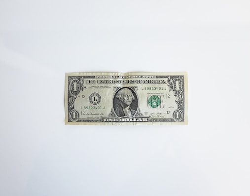 1 U.S. dollar banknote