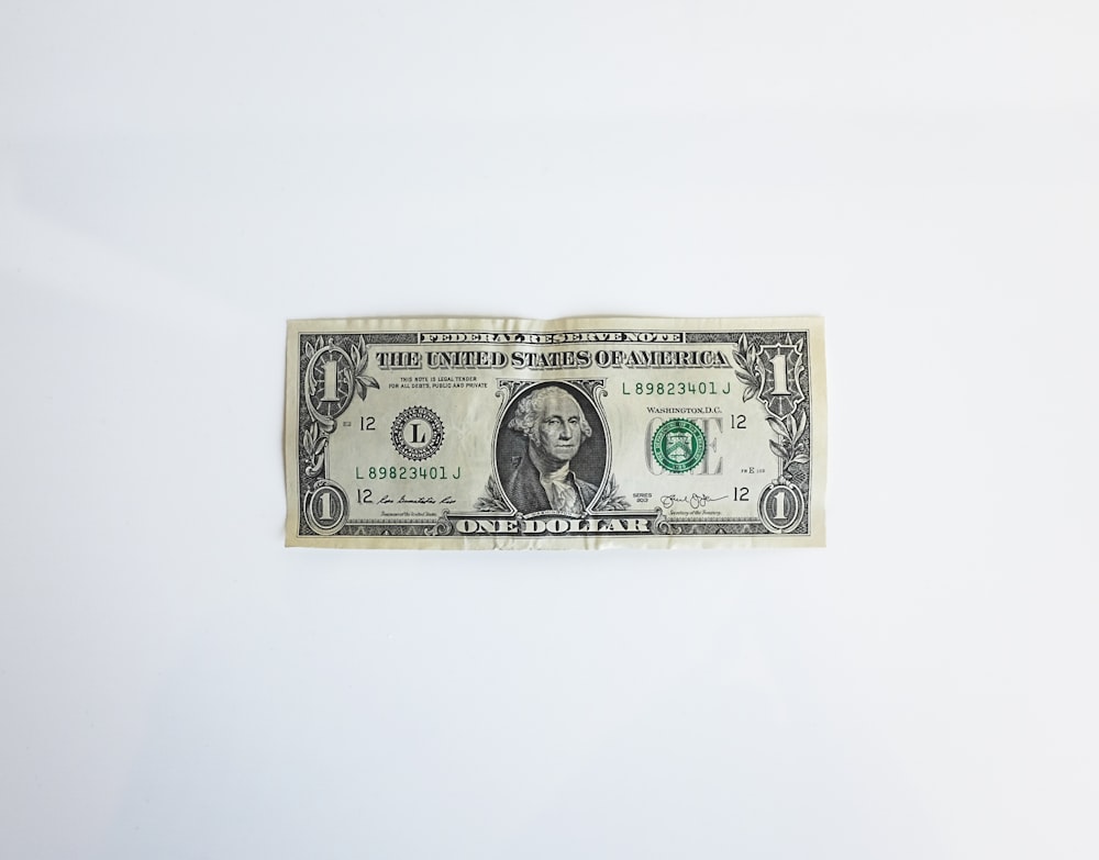 1 U.S. dollar banknote