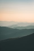 沙漠中的人影