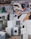 white front-load clothes dryer